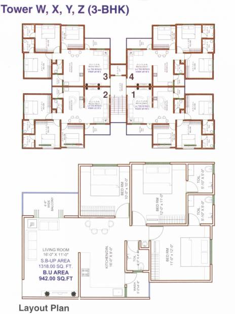 Images for Cluster Plan of Wallman Sukhdham Residency