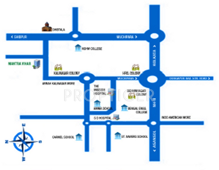 Images for Location Plan of Mantra Commodeal Pvt Ltd Mantra Vihar