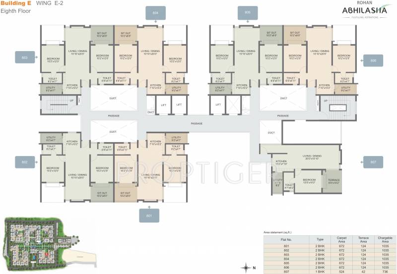  abhilasha Images for Cluster Plan of Rohan Abhilasha