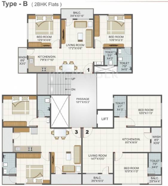 Images for Cluster Plan of Aaditya Residency