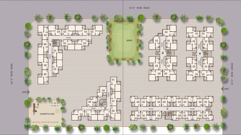  residency Images for Layout Plan of Sangani Residency