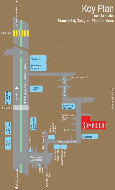 Images for Location Plan of AR Estates Samriddhi