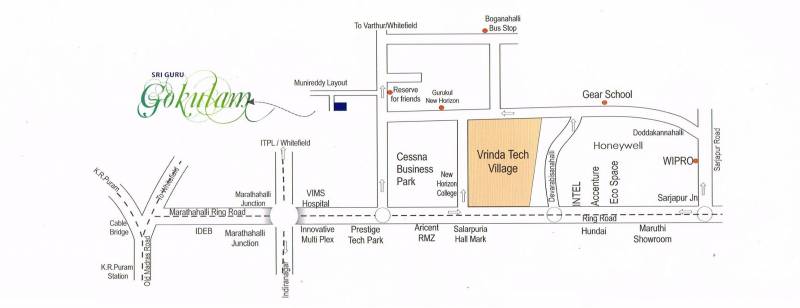 Images for Location Plan of Guru Guru Gokulam