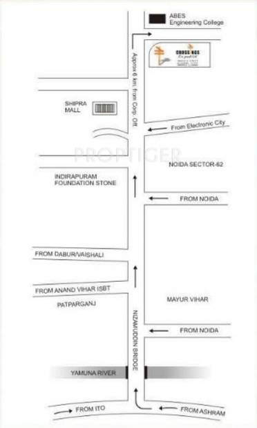  symphony Images for Location Plan of Paramount Symphony