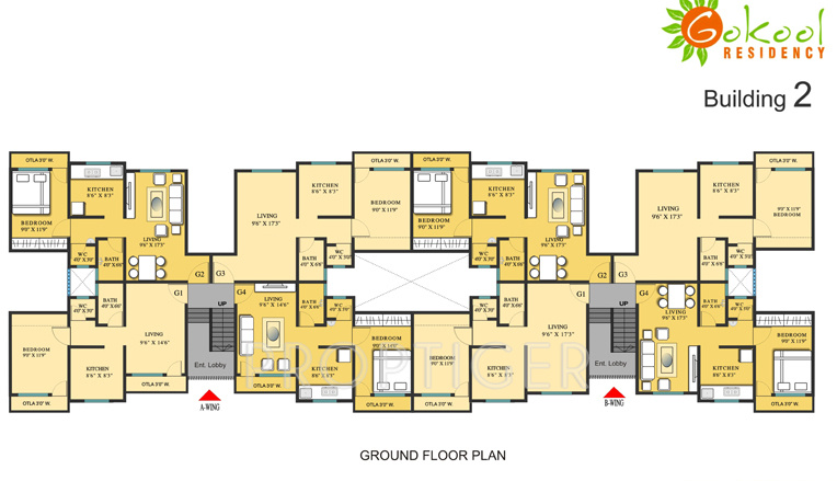 Images for Cluster Plan of Rely Developers Gokool Residency
