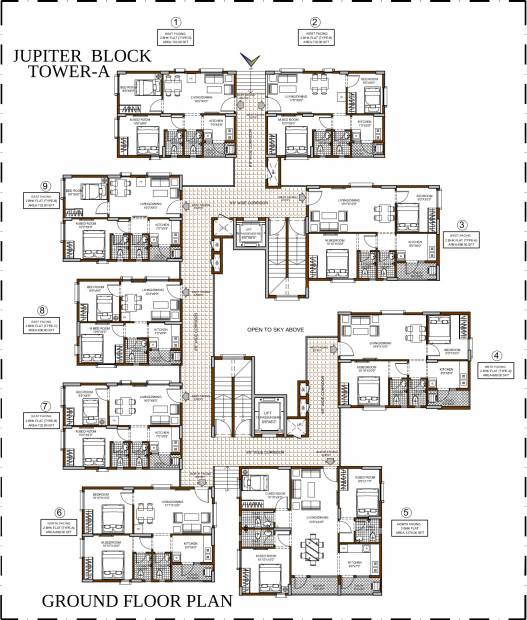 Images for Cluster Plan of Indya SkyView