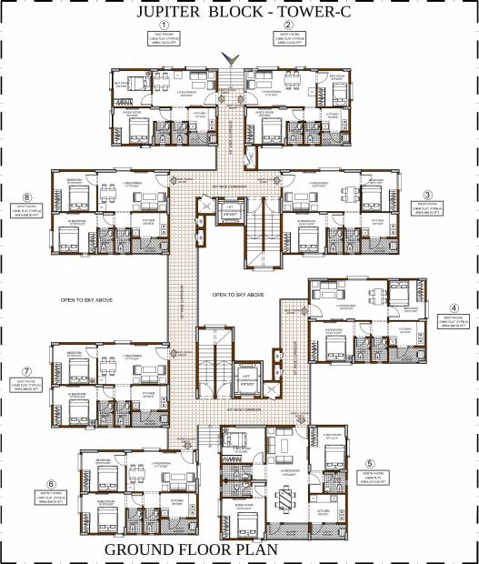 Images for Cluster Plan of Indya SkyView