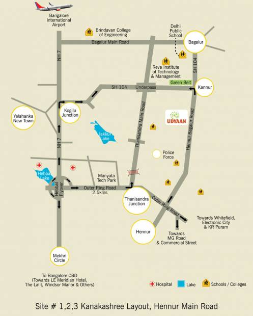 Images for Location Plan of Griha Udyaan 2