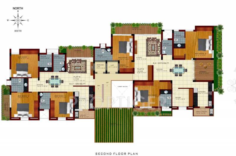  jardin Images for Cluster Plan of Fomra Jardin