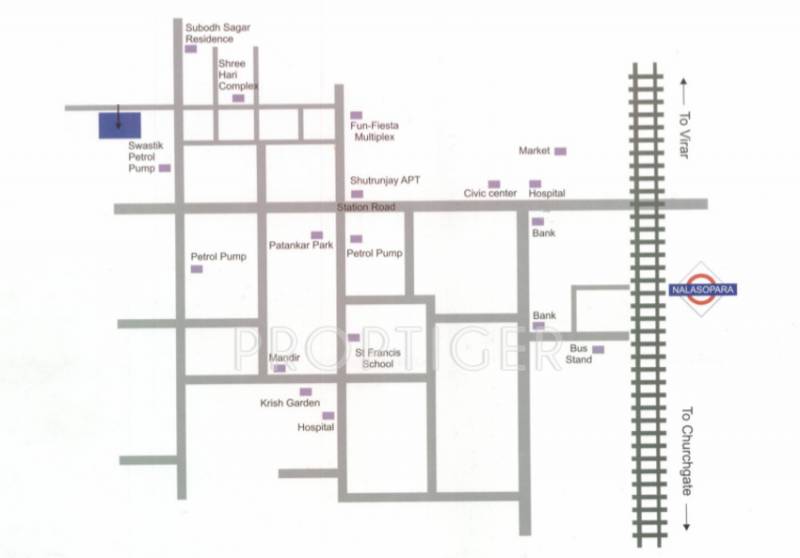 Images for Location Plan of Sadguru Sky Heights