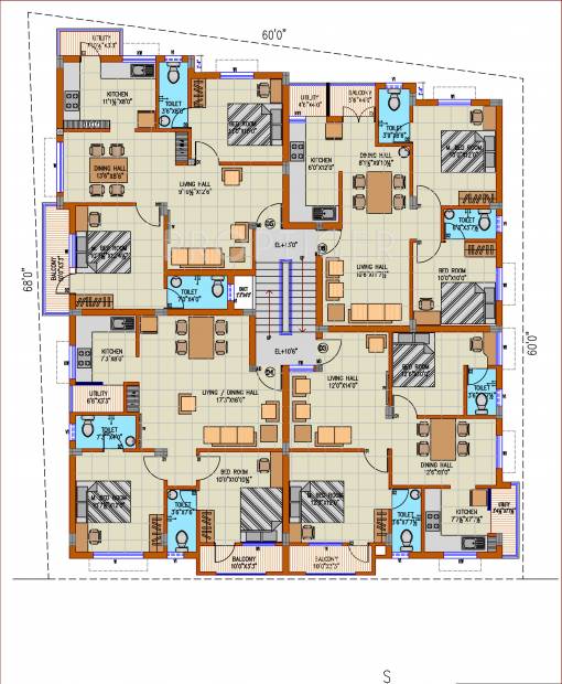 Images for Cluster Plan of Visoka Aakaash