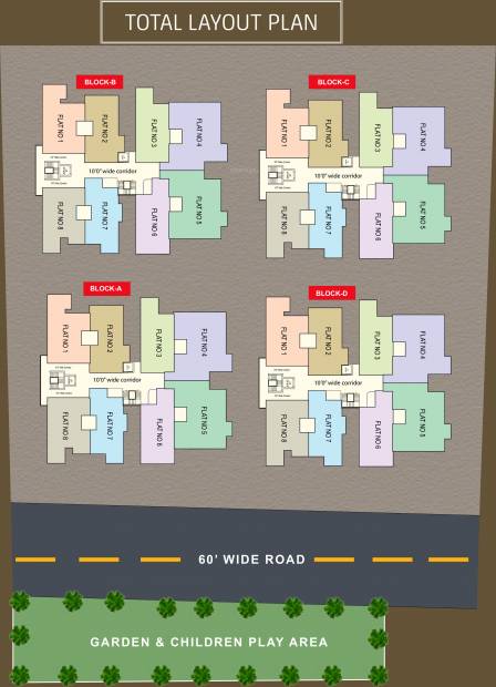 Images for Layout Plan of Sree Daksha Sanshray Phase II