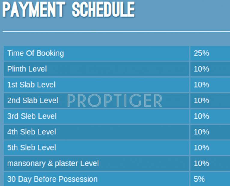 Images for Payment Plan of Aatmiya Pushp Heights