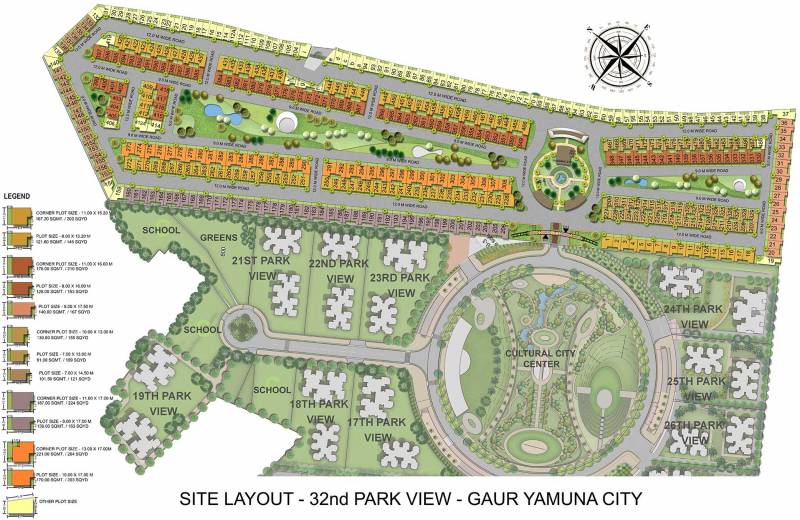 Images for Layout Plan of Gaursons 32nd Parkview Gaur Yamuna City