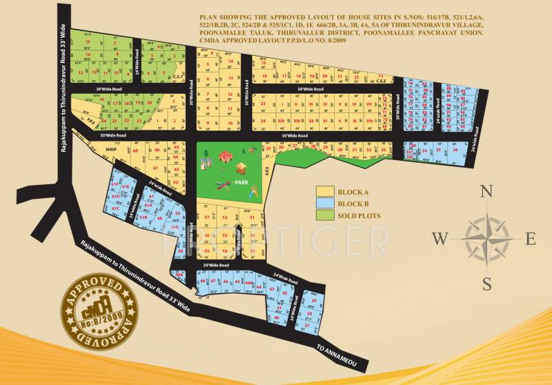 Images for Layout Plan of VIP Prime Acres