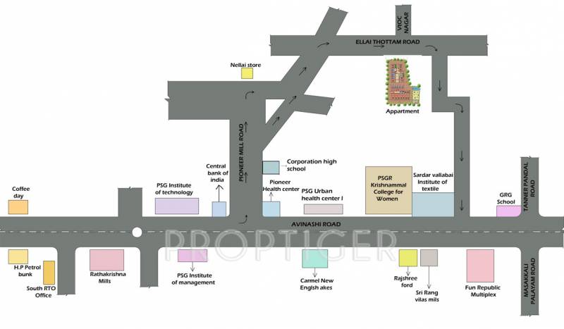 Images for Location Plan of Ravimurugaa Sree Sai Kirupaa