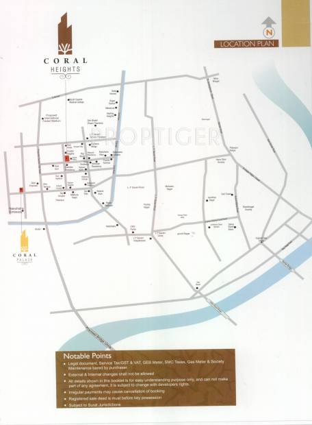 Images for Location Plan of Narayan Coral Heights
