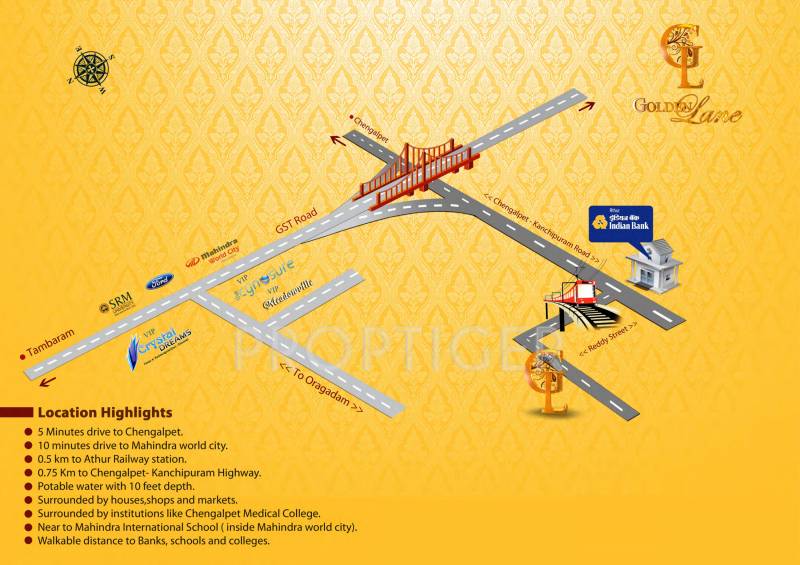 vip-housing-and-properties golden-lane Location Plan