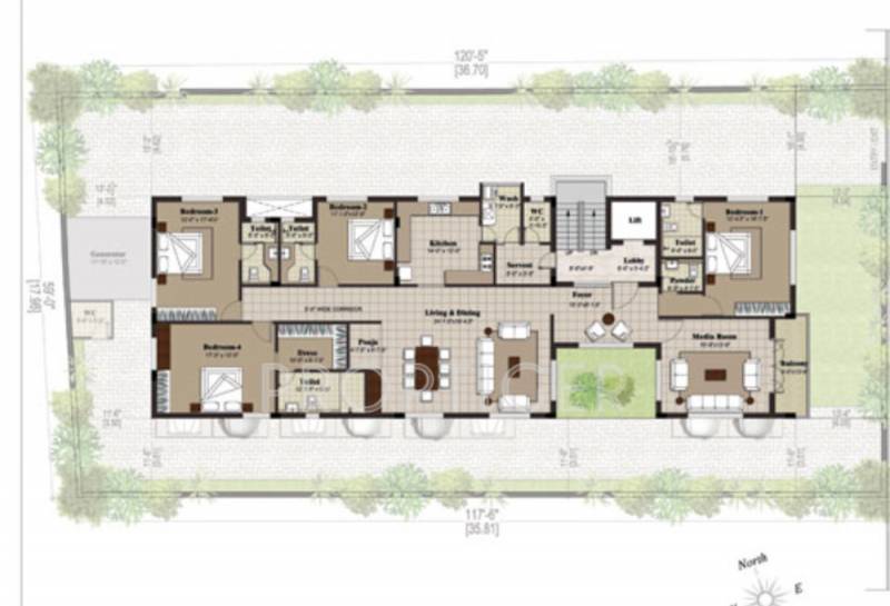 Images for Cluster Plan of Chaitanya Foundations Astoria