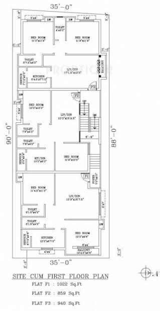 Images for Cluster Plan of ANC Home Promoters Sri Sai