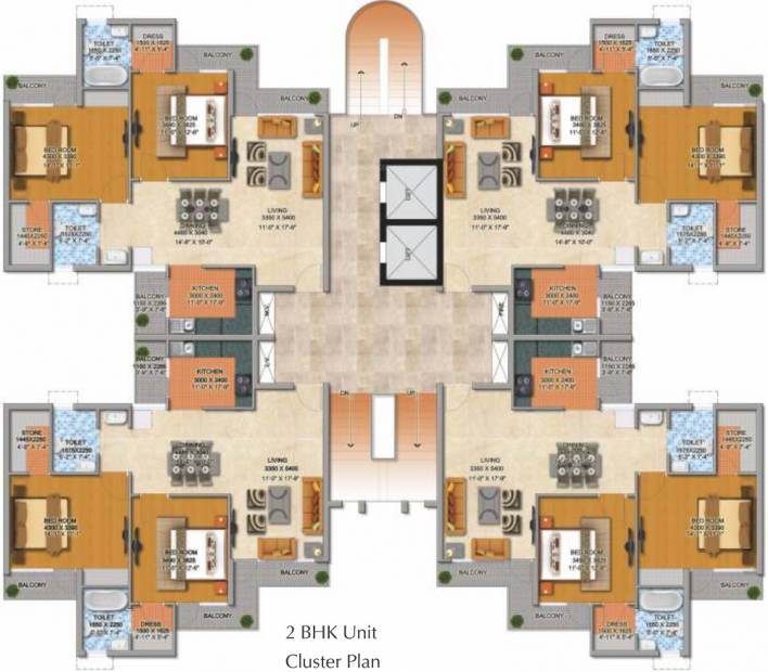  rustle-court Images for Cluster Plan of MI Rustle Court