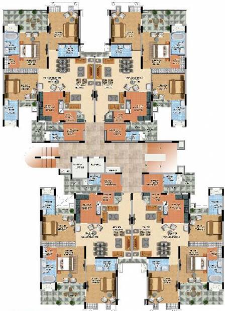  rustle-court Images for Cluster Plan of MI Rustle Court