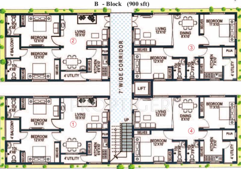 Images for Cluster Plan of Sukhibhava Heights