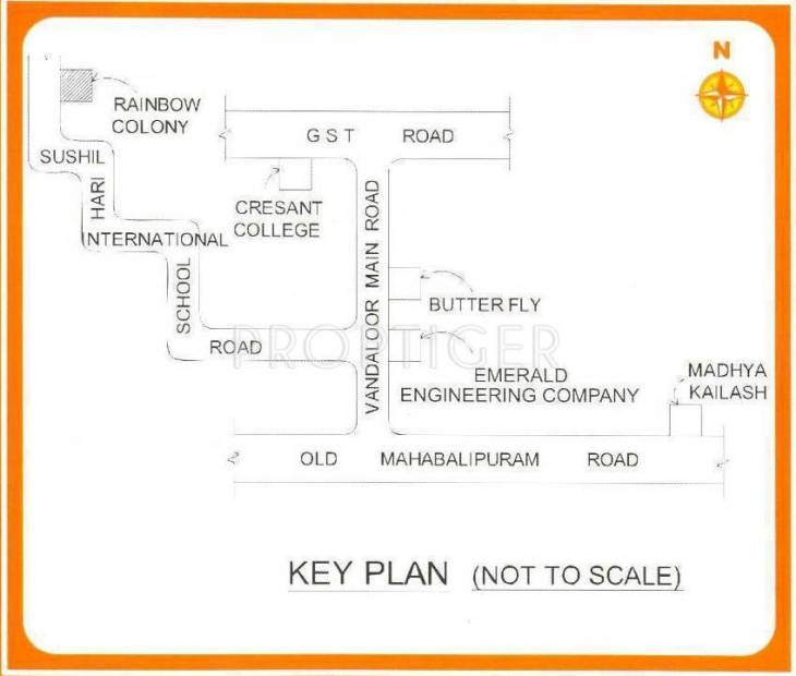 arrummula-constructions-pvt-ltd sree-raja-rajeswari-tower Location Plan