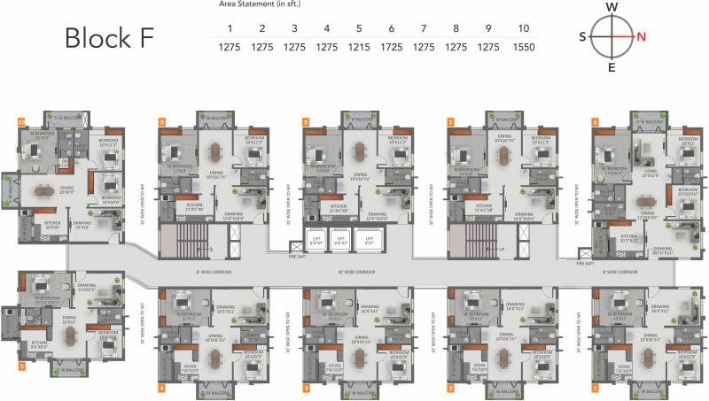Images for Cluster Plan of GreenMark Galaxy Apartments