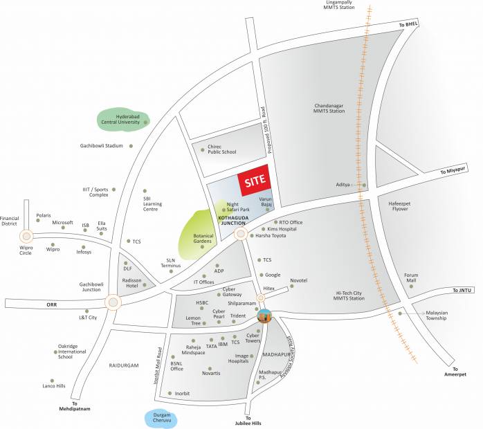 Images for Location Plan of GreenMark Galaxy Apartments