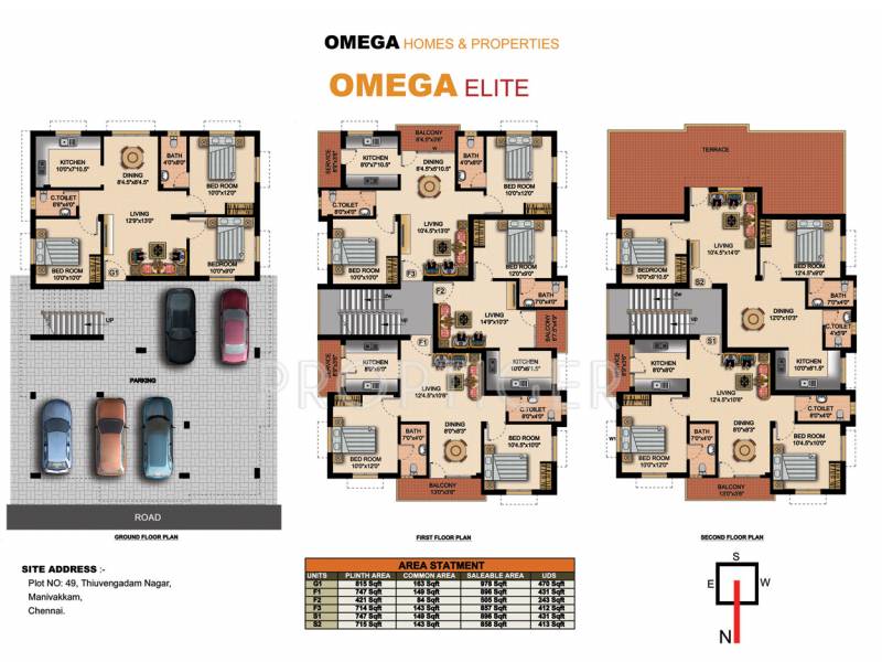Images for Cluster Plan of Omega Homes Elite