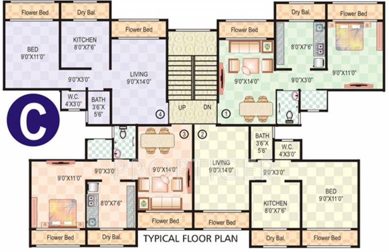 Images for Cluster Plan of Ajay Raj Complex