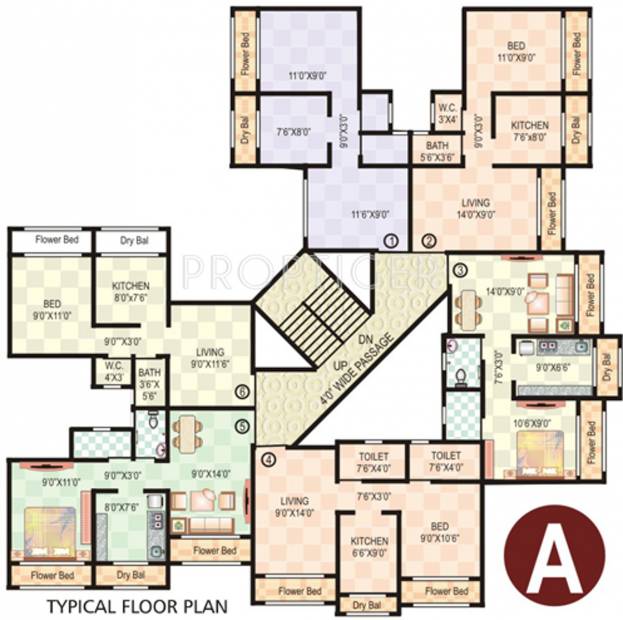 Images for Cluster Plan of Ajay Raj Complex