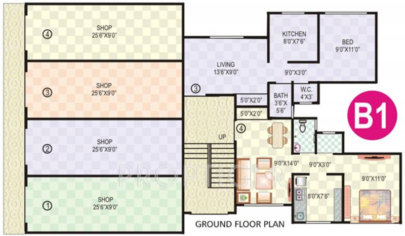 Images for Cluster Plan of Ajay Raj Complex