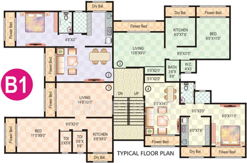 Images for Cluster Plan of Ajay Raj Complex