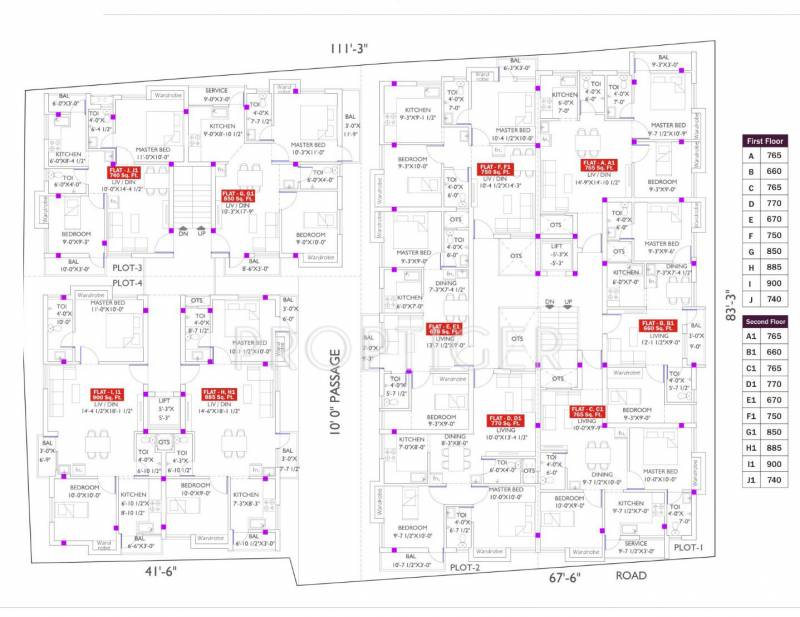 Images for Cluster Plan of Rahul Vaidheeswarar