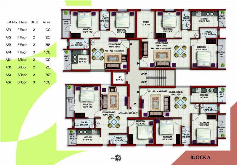 Images for Cluster Plan of Colorhomes Elite Enclave