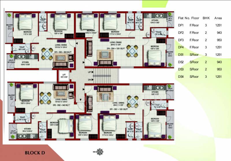 Images for Cluster Plan of Colorhomes Elite Enclave