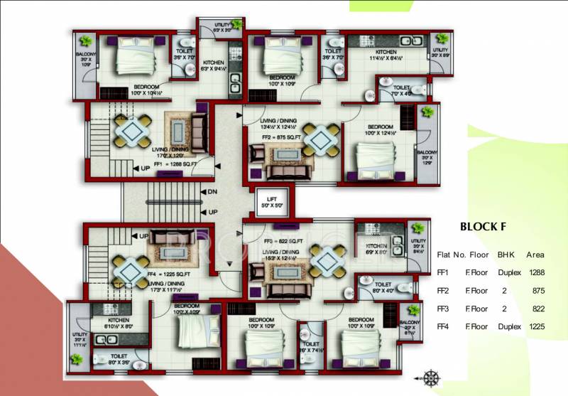 Images for Cluster Plan of Colorhomes Elite Enclave