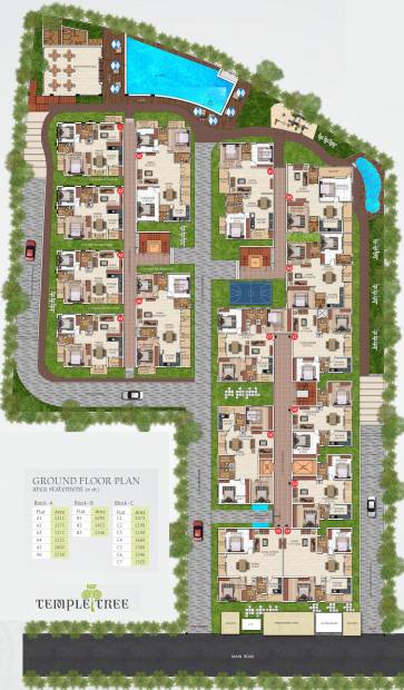 Images for Cluster Plan of ARV Temple Tree