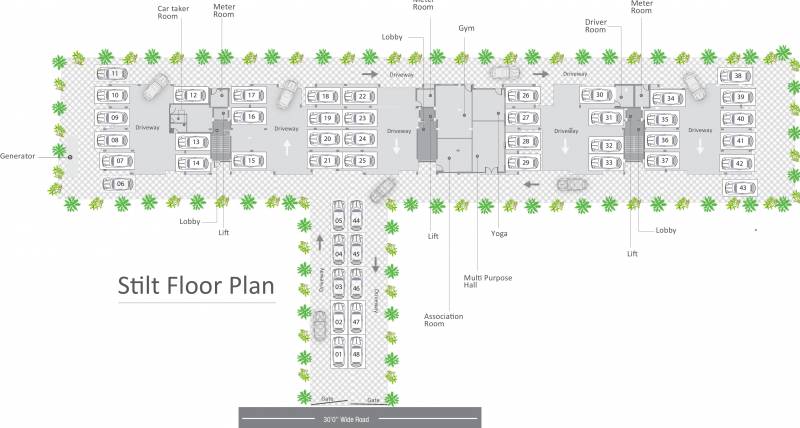  pleasanta Images for Cluster Plan of Kamalam Pleasanta
