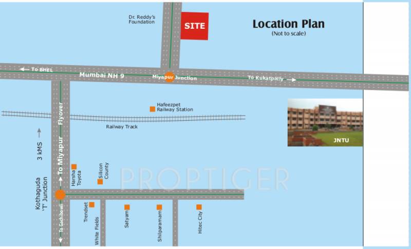Images for Location Plan of Namaha Estates Landmark Towers