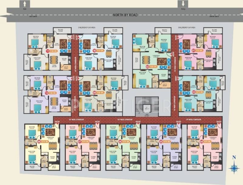 Images for Cluster Plan of Keystone Sanvi Residency