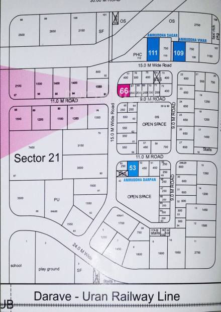 aniruddha-group sagar Location Plan