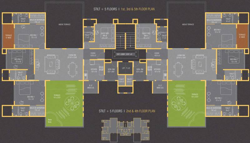 Images for Cluster Plan of Sunit Clio Residences
