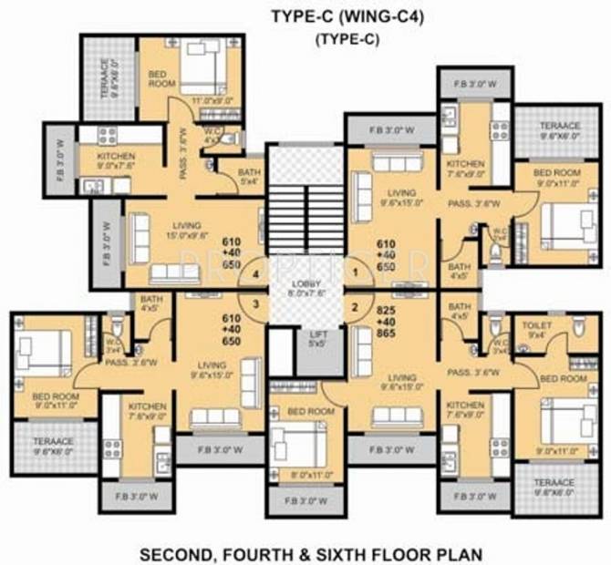 Images for Cluster Plan of MK Gauri Estate