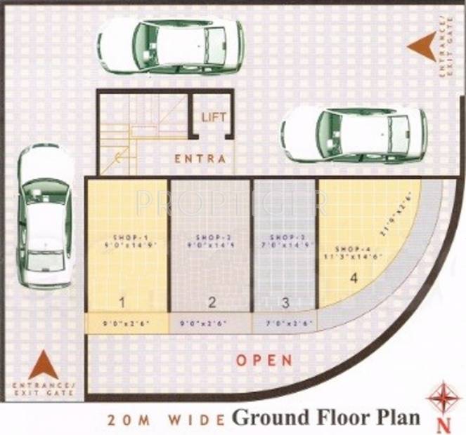 Images for Cluster Plan of Heer Corner