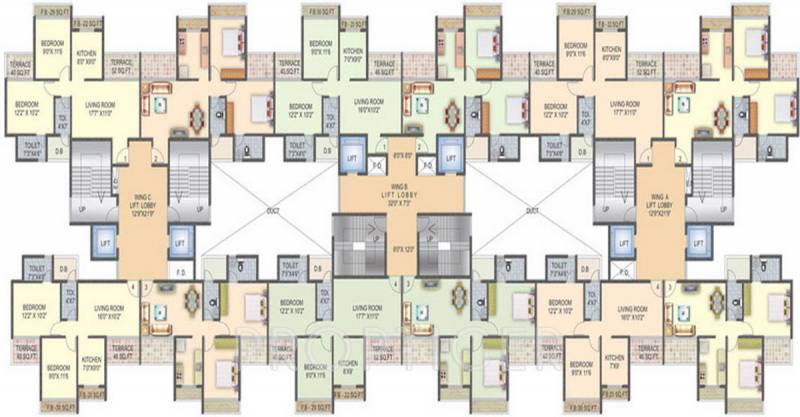 Images for Cluster Plan of Sky Integreat Radhekrishna