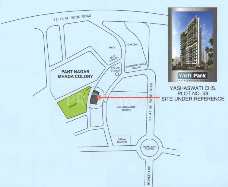 yash-park Images for Location Plan of Khandelwal Groupe Yash Park