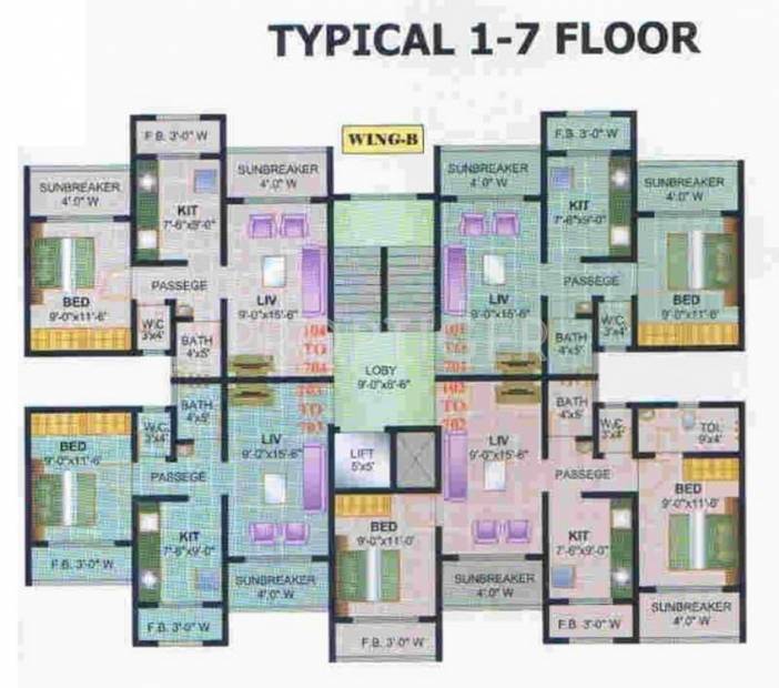 Images for Cluster Plan of Shagun Jalaram Dhaam